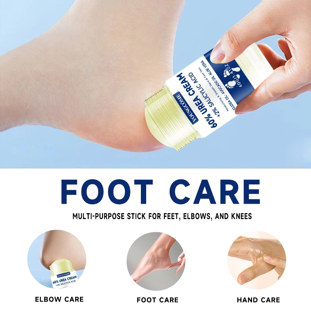 YOUNGCOME 60% Urea Foot Cream 2-Pack – Deep Moisturiser Urea Foot Cream Qst