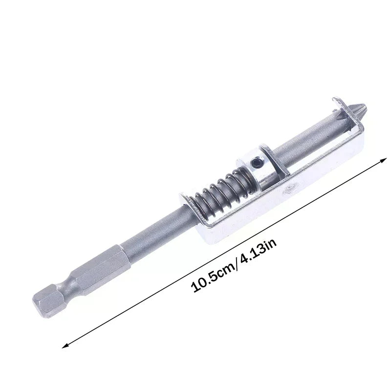 Spring-Loaded Screw Holder Bit | Anti-Drop Screwdriver Tool Screwdriver Bit Holder Qme