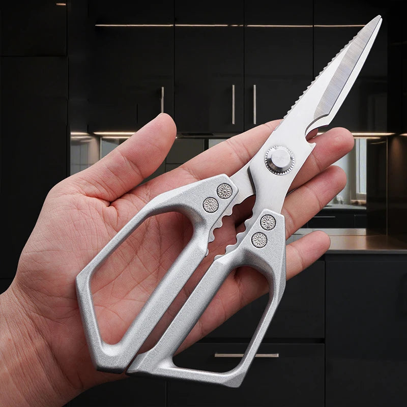 Heavy-Duty Kitchen Shears – Sharp Poultry & Bone Scissors Kitchen Shears Qst
