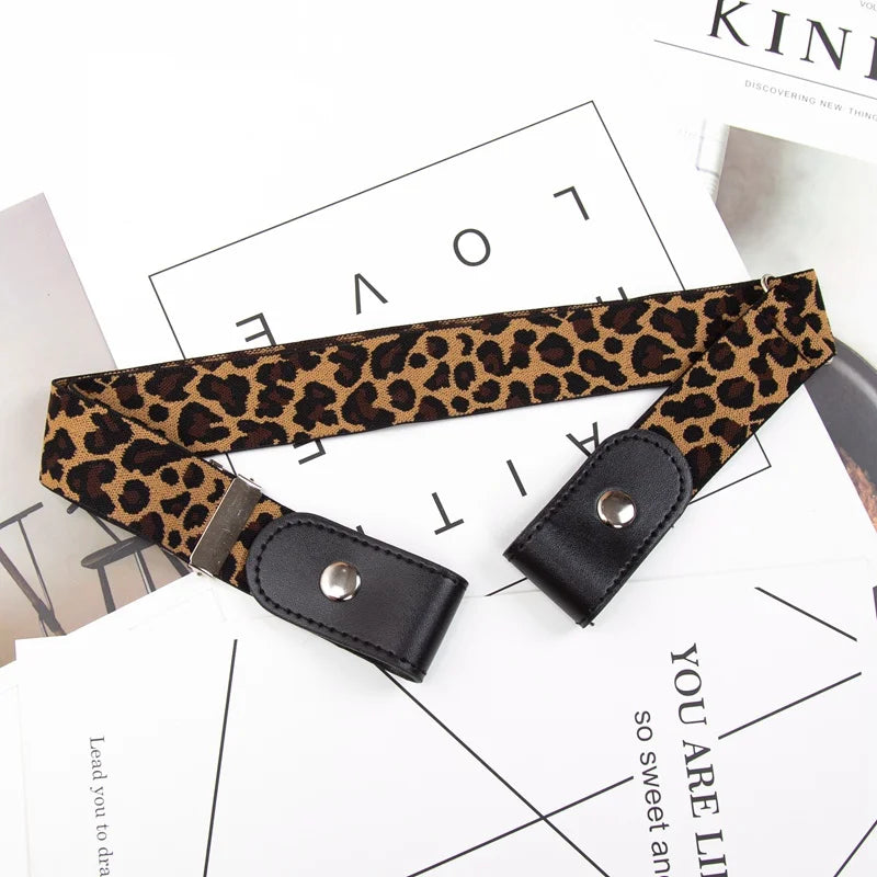 Women's Elastic Invisible Belt – Buckle-Free Stretch Waistband Elastic Invisible Belt Qme A-8 45cm-100cm China Mainland