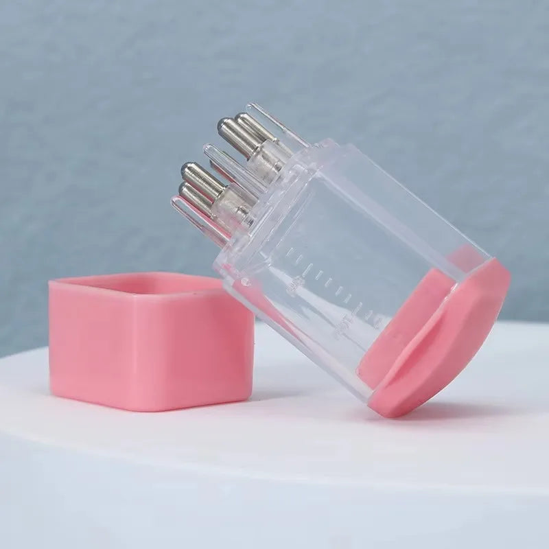 Scalp Applicator Liquid Comb – Portable Mini Massage Comb Scalp Applicator Comb Qme Pink