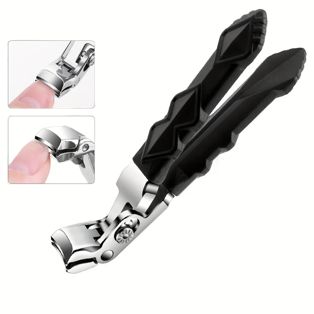 Ergonomic Angled Toenail Clipper for Thick Nails | Seniors Ergonomic Nail Clipper Qme