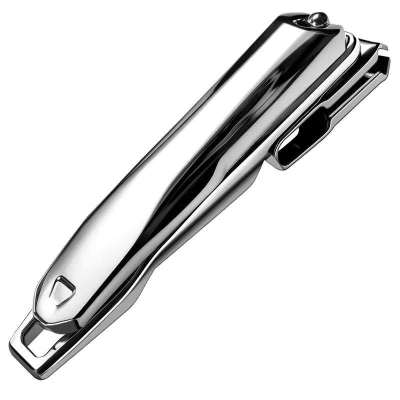 360° Rotating Nail Clipper – Large Stainless Steel Multi-Angle Nail Clipper Qme