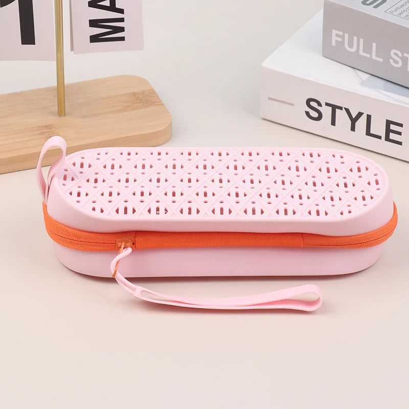 Silicone Eyeglass Case – Soft Shell Goggle & Glasses Protector Eyeglass Case Qst A6