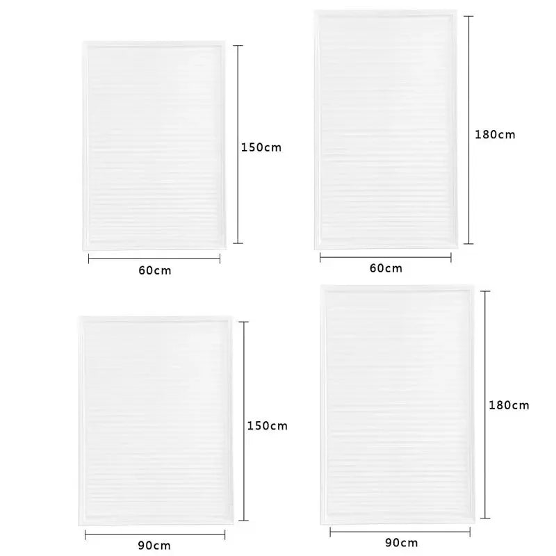 Self-Adhesive Nonwoven Folding Window Shade | 60x150cm Blind Folding Window Shade Qme