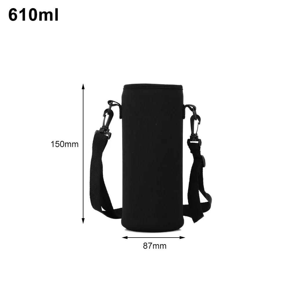 Water Bottle Carrier Bag with Adjustable Shoulder Strap Bottle Carrier Bag Qme