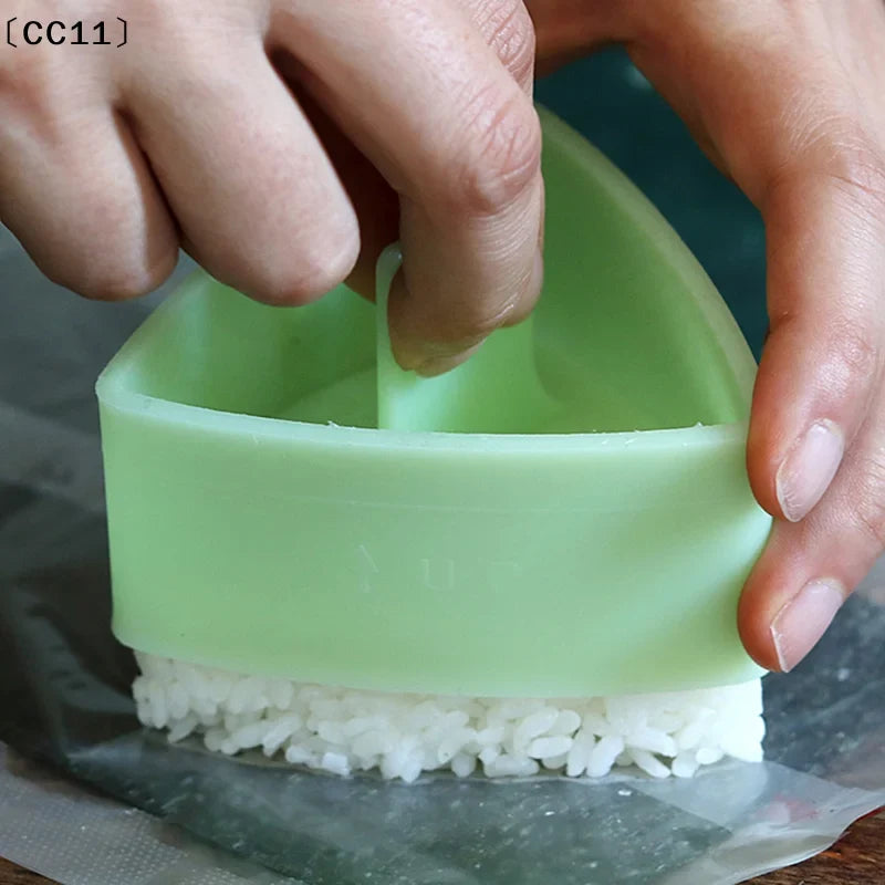 Triangular Onigiri Mold – Sushi Rice Ball Press Kitchen Tool Rice Ball Mold Qme