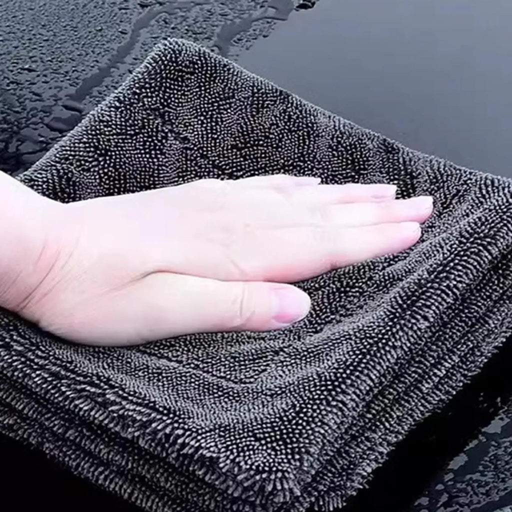 Ultra Absorbent Microfiber Car Drying Towel – 90x60cm Microfiber Car Towel Qme