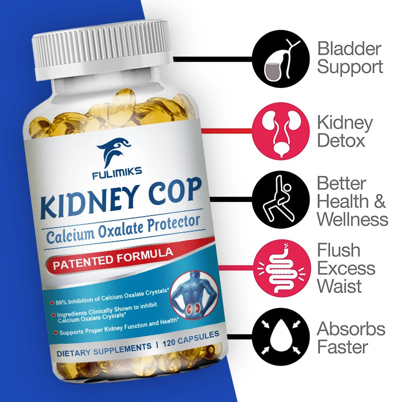 Kidney COP Capsules – Citric Acid, Phyttin & Magnesium Support Kidney Health Supplement Qst