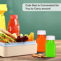 Reusable 120ml BPA-Free Bottles with Lids – Juice, Milk, Coffee Reusable Storage Bottles Qme Default Title