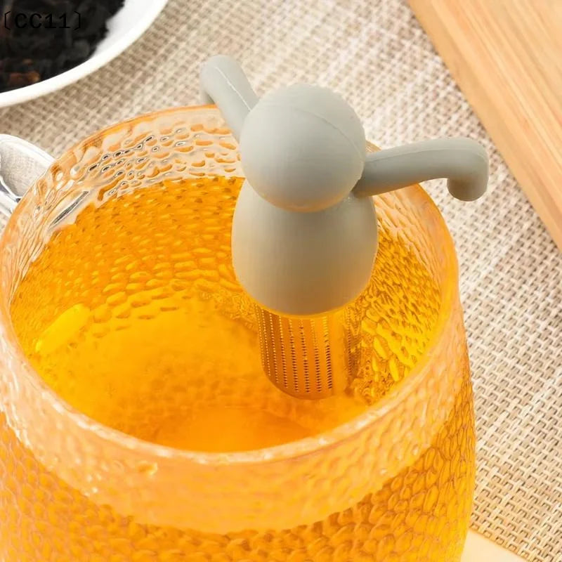 Human-Shaped Stainless Steel Tea Infuser | 6 Colors Tea Infuser Qme