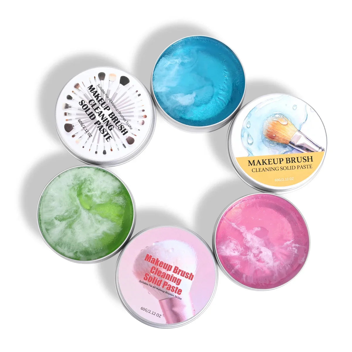 Makeup Brush Solid Cleaning Soap | All Brush Types Brush Cleaning Soap Qme