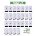 Reusable TENS EMS Electrode Gel Pads – 50 or 100 Pack Electrode Gel Pads Qst 50pcs