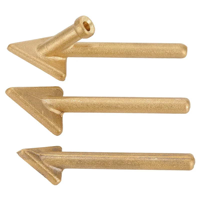 Copper Plastic Welder Soldering Tips – 6-Pack Triangular Heads Soldering Iron Tips Qme