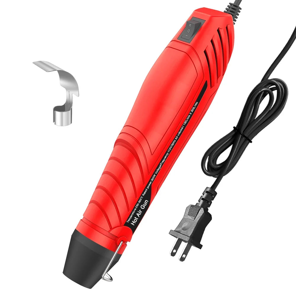 300W Heat Air Gun | DIY Soldering & Shrink Wrap Blower Tool Heat Gun Qme
