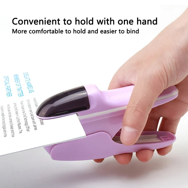 Stapleless Stapler – Binds Up to 8 Sheets | Home Office School Stapleless Stapler Qme