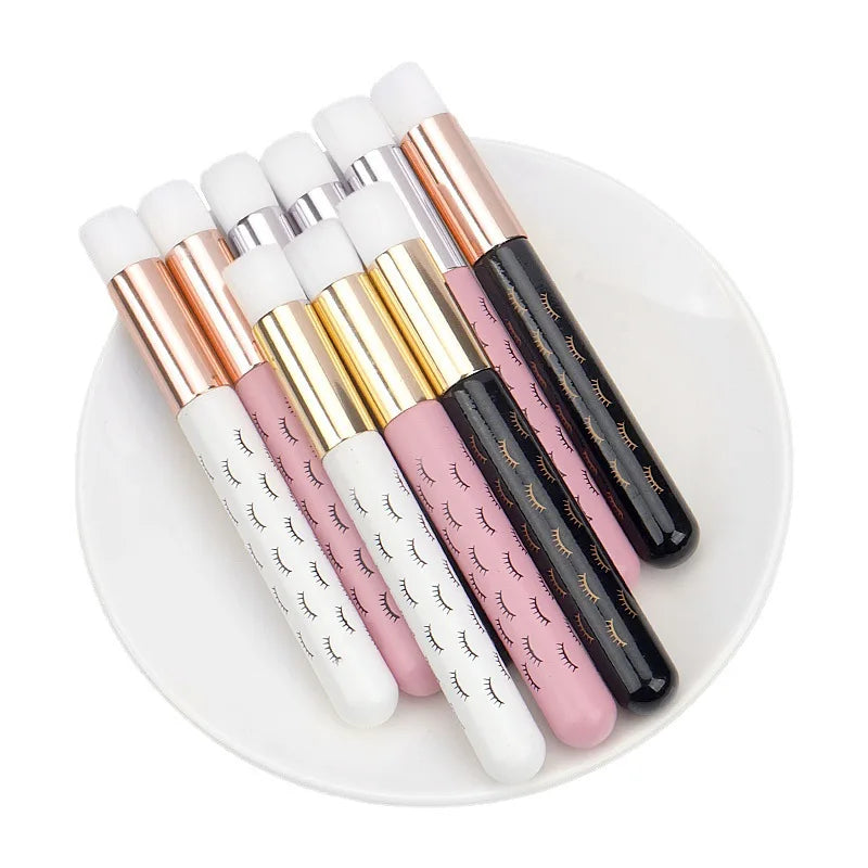 Eyelash Cleaning Brush & Lash Extension Applicator | Brow Tool Eyelash Applicator Brush Qme