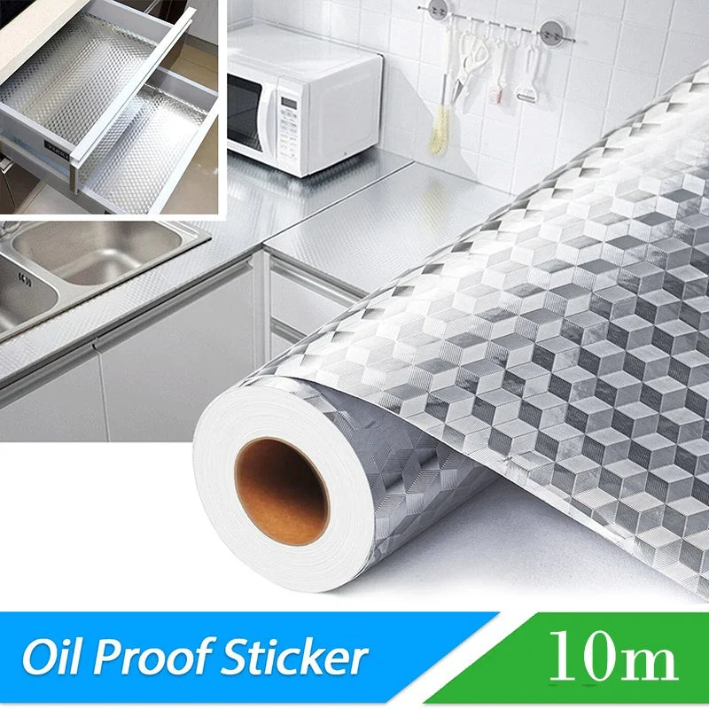 Metal Texture Gold Silver Contact Paper – Waterproof Self-Adhesive Decorative Contact Paper Qme