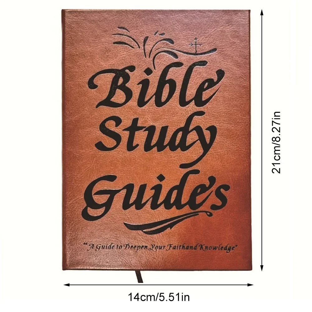 66-Page Bible Study Guide – Scripture, Prayer & Reflection Journal Devotional Journal Qme
