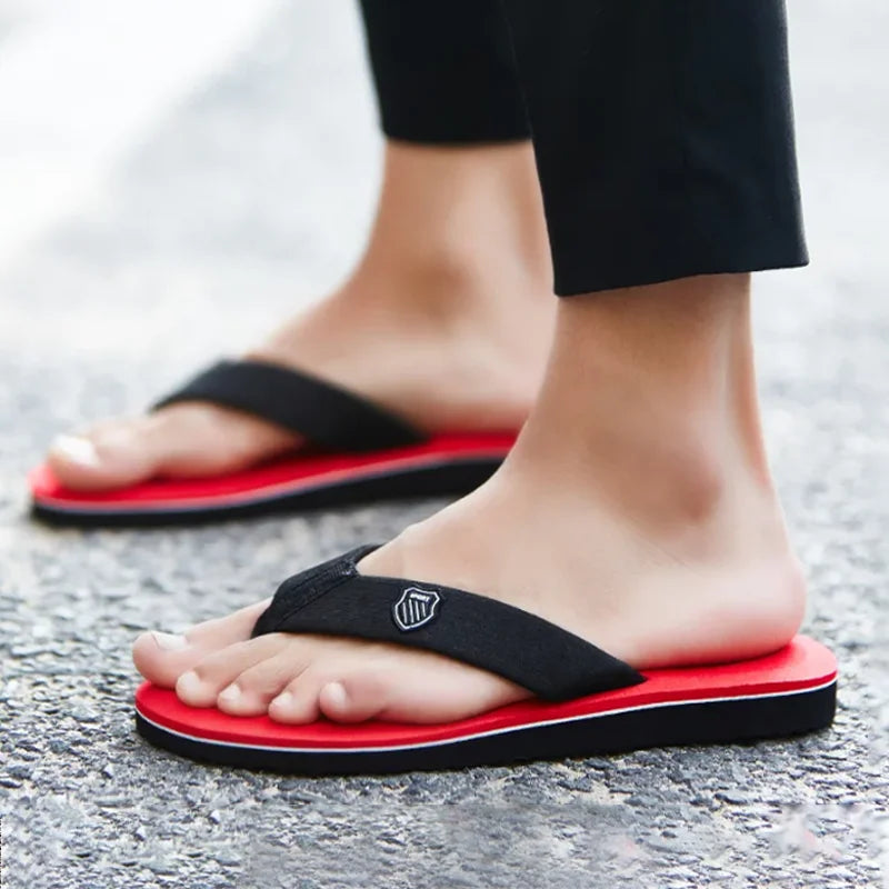 Men's Non-Slip EVA Flip Flops – Summer Beach Sandals Men's Flip Flops Qme