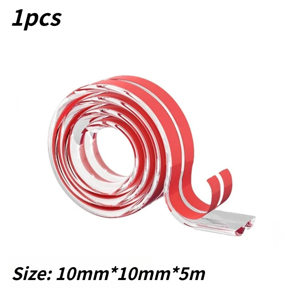Transparent Self-Adhesive Furniture Edge Guard Strip 1–5M Furniture Edge Guard Qme 5M 1pcs