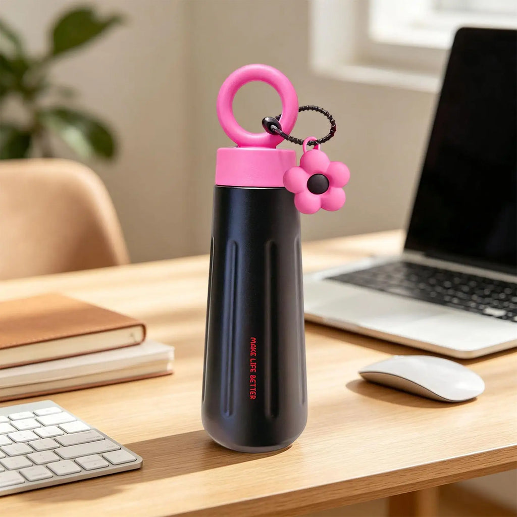 Leakproof Stainless Steel Tumbler 450ml | Insulated Coffee Cup Insulated Tumbler Qme