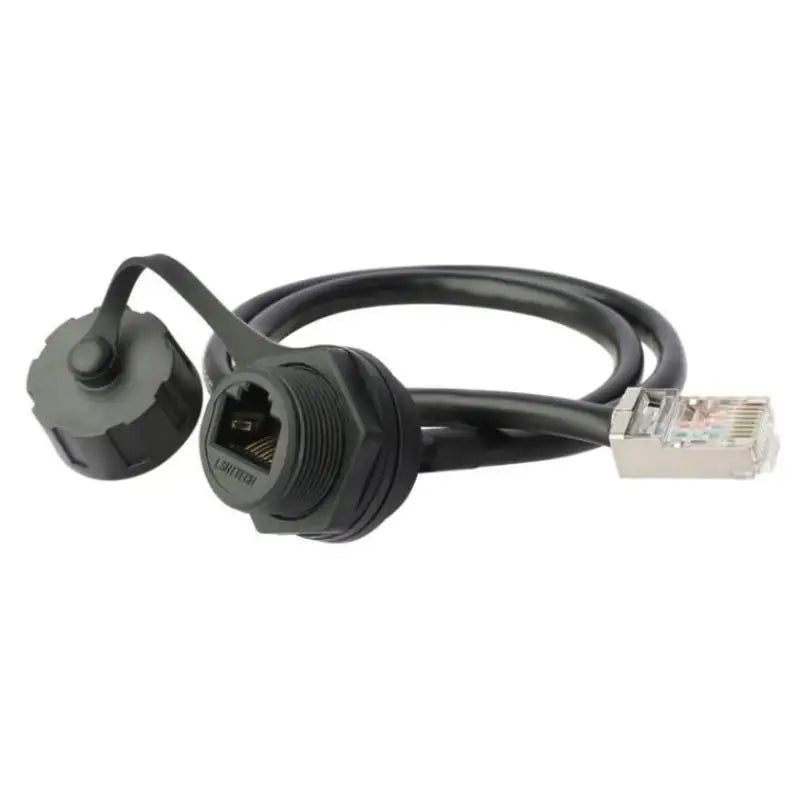 LR20 M20 Waterproof RJ45 Connector 8P8C | Cat6 Ethernet Network Cable Connector Qme