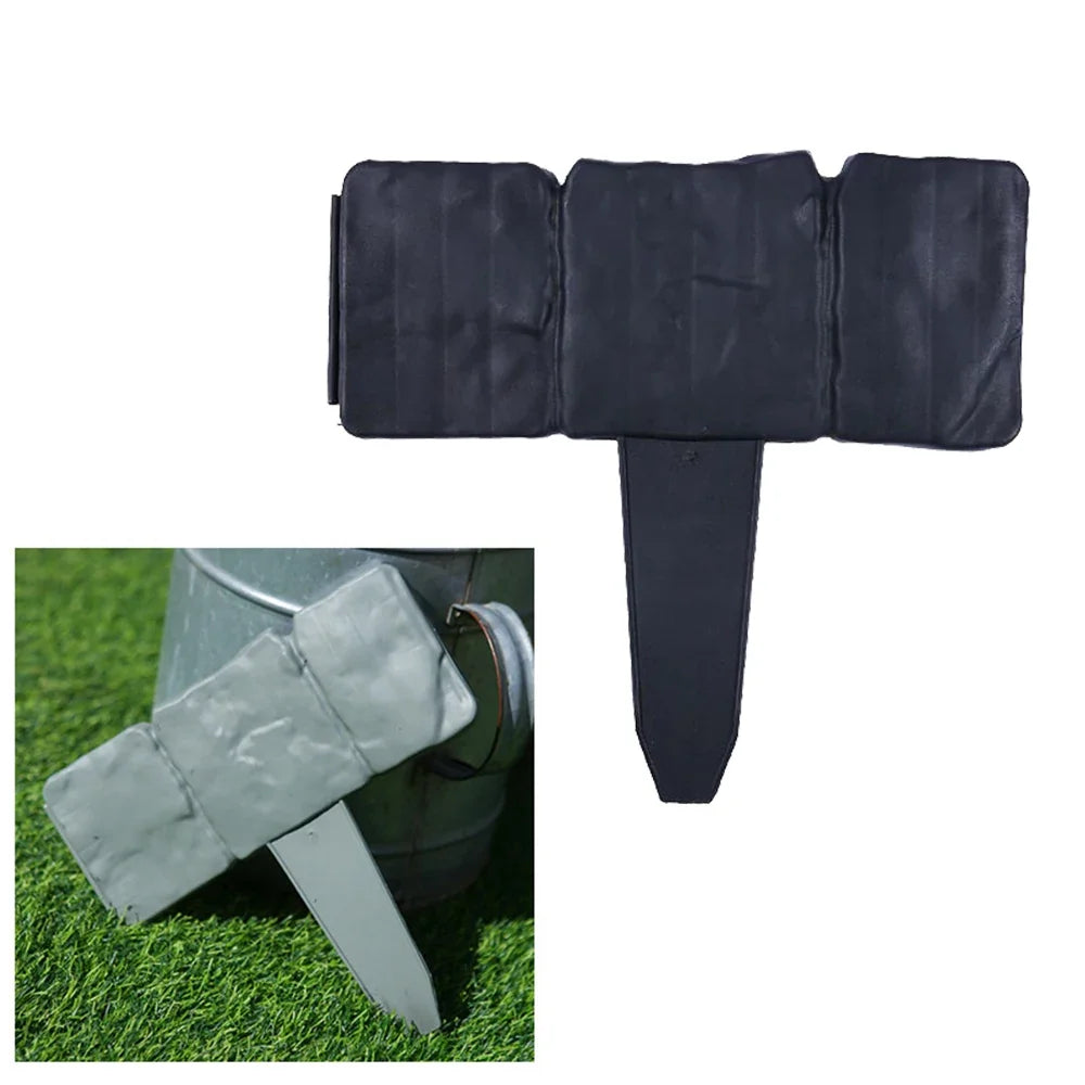 10-Pack Imitation Stone Garden Fence Edging Stakes | PVC Garden Edging Stakes Qme