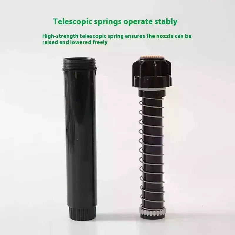 1/2" Female Thread Pop-Up Sprinkler 360° Rotating Lawn Nozzle Pop-Up Sprinkler Head Qme