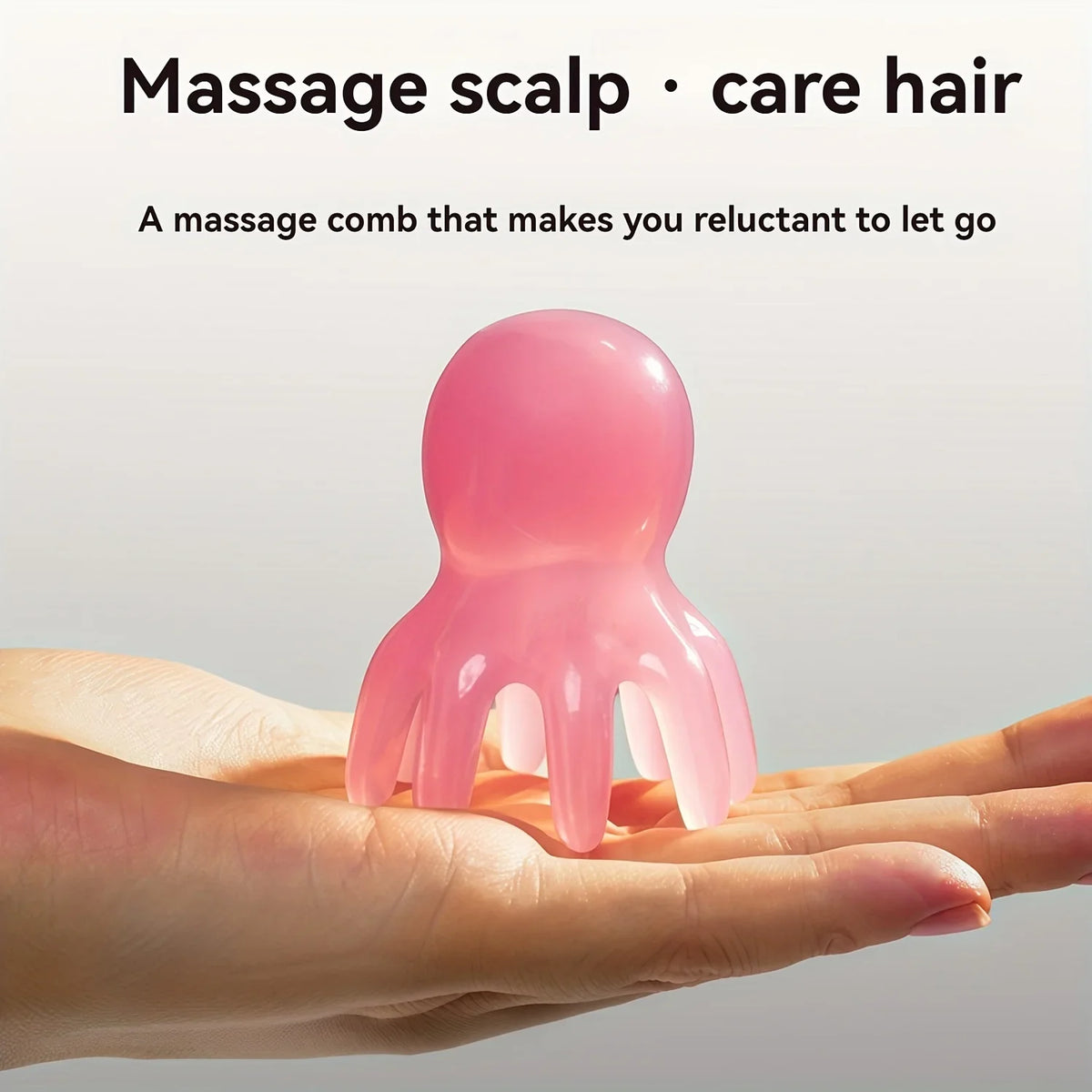 Dolphin Scalp Massage Comb – Octopus Acupoint Massager Scalp Massage Comb Qme