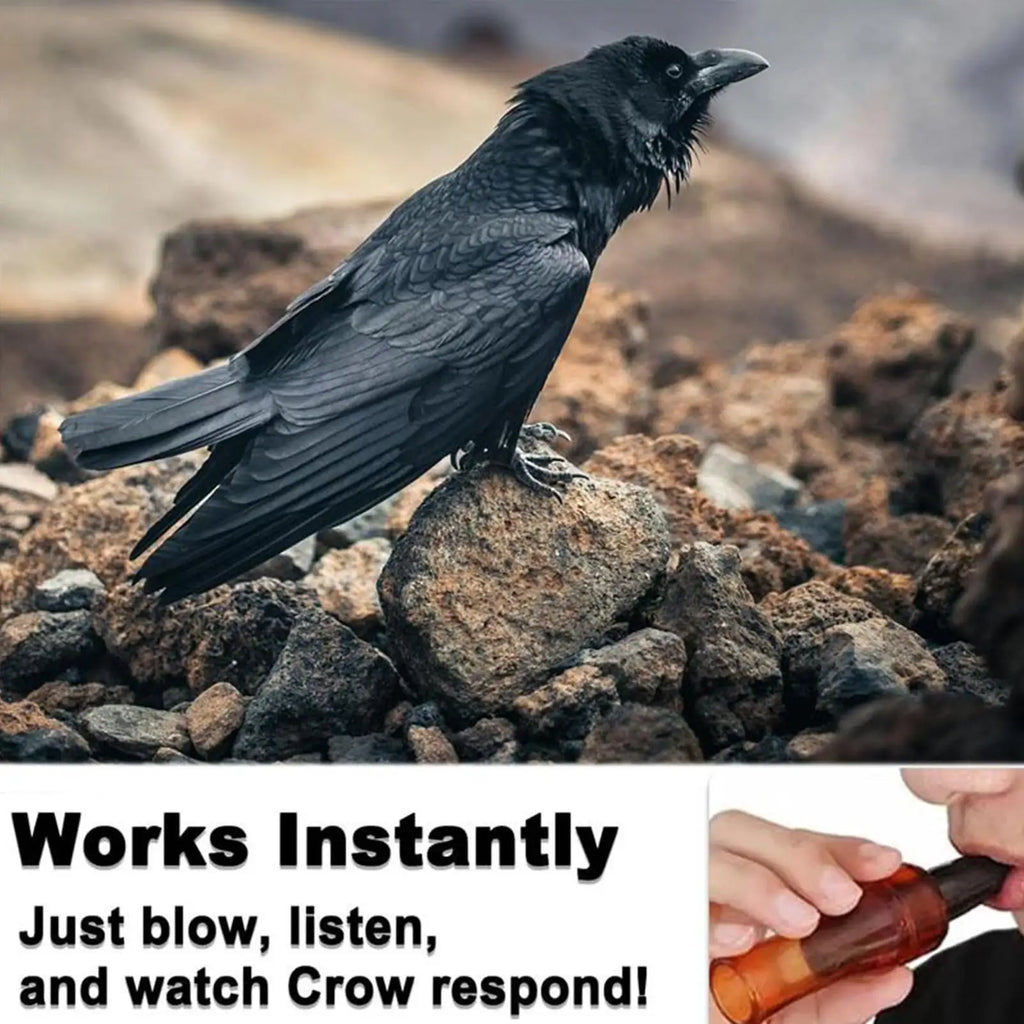 Crow Whistle Ultrasonic Pet Training Tool – Hiking & Outdoors Pet Training Whistle Qme