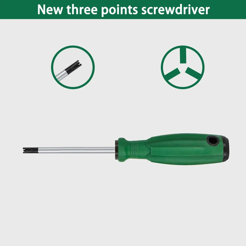 Special Screwdriver – Triangular, U, Y & Cross Bits | Qme Specialty Screwdriver Qme New three points