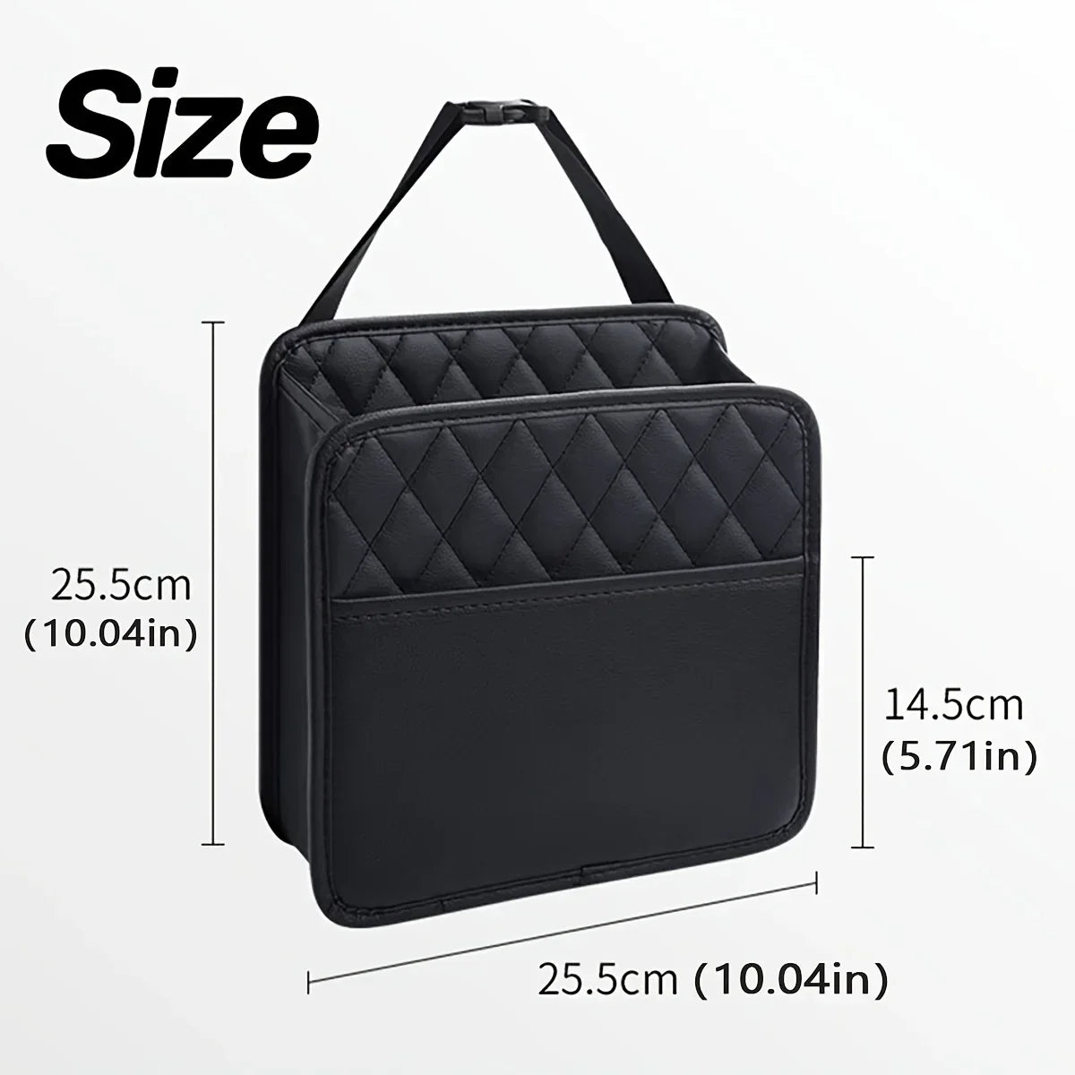 Car Seat Back Hanging Organizer Bag – Auto Interior Storage Car Seat Organizer Qme