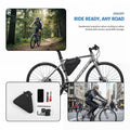 Bicycle Triangle Frame Bag – Durable Cycling Front Tube Pouch Cycling Frame Bag Qme Default Title