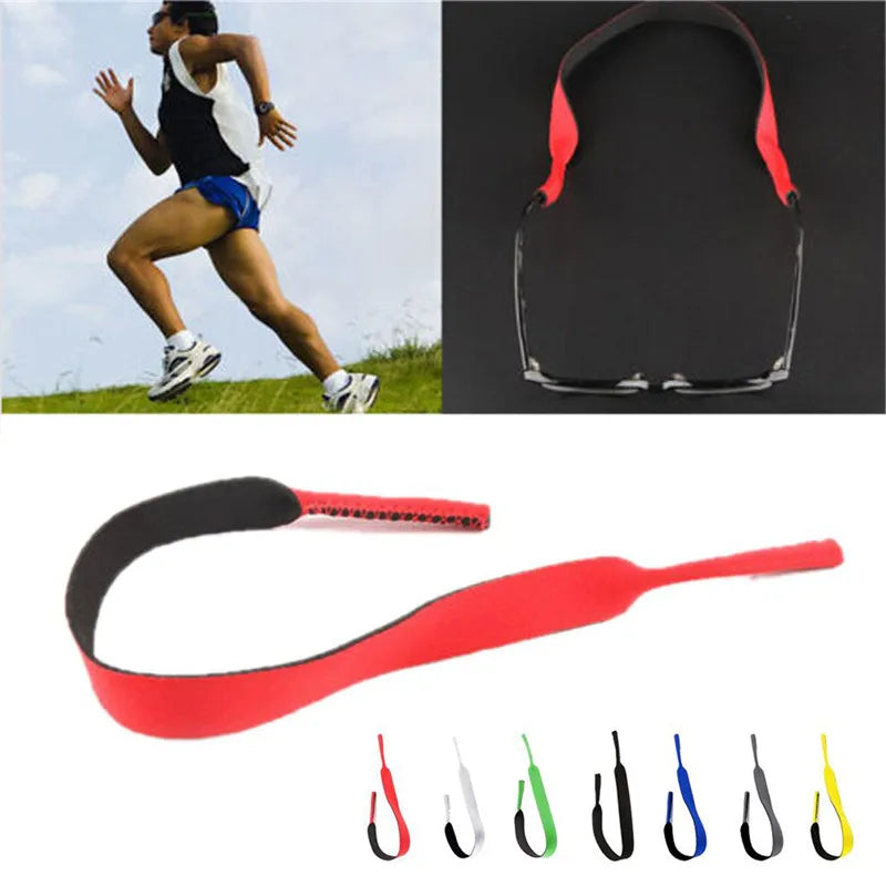 Neoprene Stretchy Sports Glasses Strap Band Cord Holder Eyewear Strap Qst