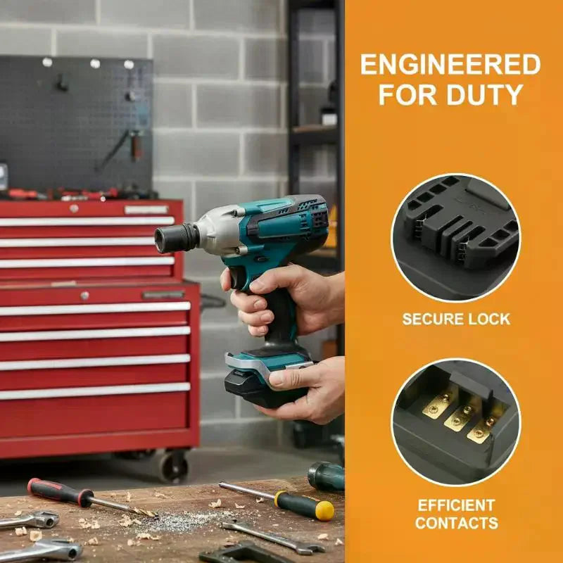 Lithium Battery Adapter Converter for Power Tools | Qme Battery Adapter Converter Qme