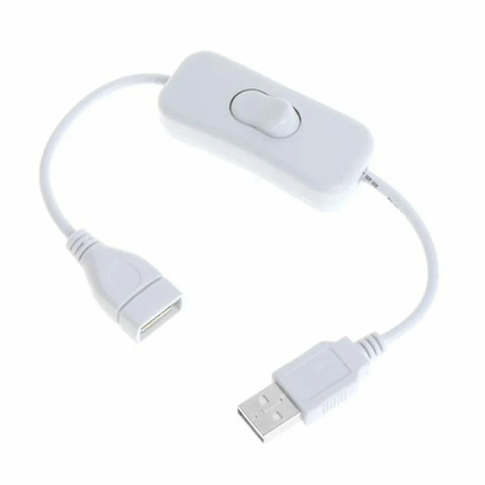 USB Extension Cable with On/Off Switch – Male to Female Adapter USB Switch Adapter Qme