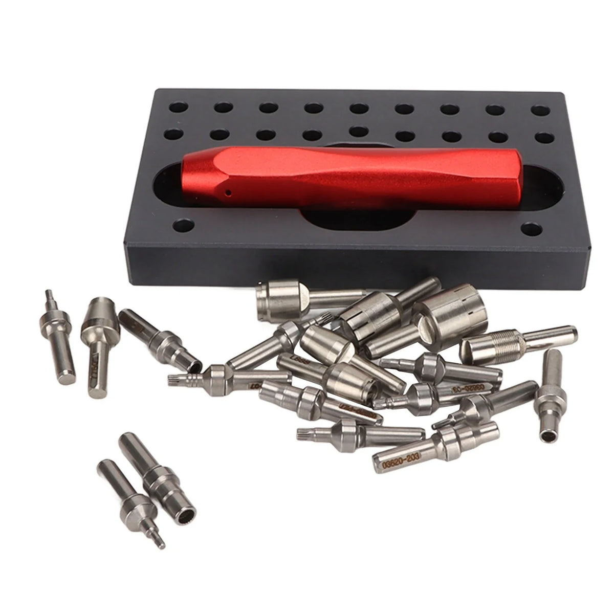 Watch Tube Removing Tool – Anti-Slip Base & Red Handle | Qme Watch Repair Tool Qme