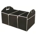 Foldable Car Trunk Organizer | Non-Woven Storage Box for SUV Car Trunk Organizer Qme Black