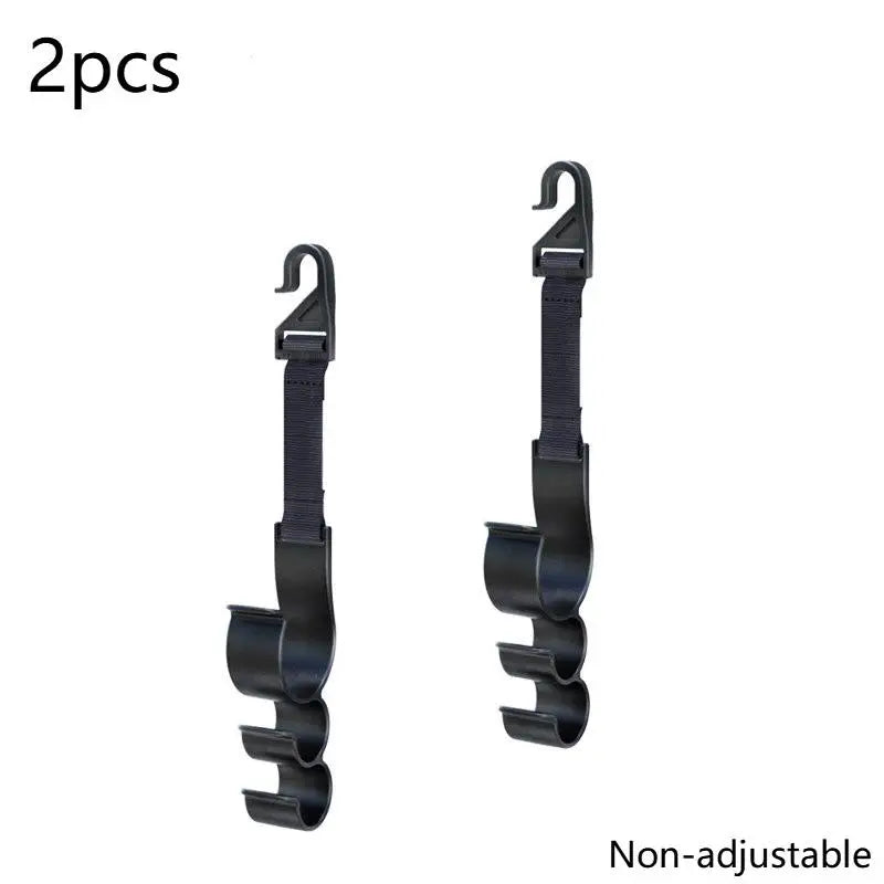 Car Headrest Hook Rear Seat Organizer & Umbrella Holder Car Seat Hook Organizer Qme S