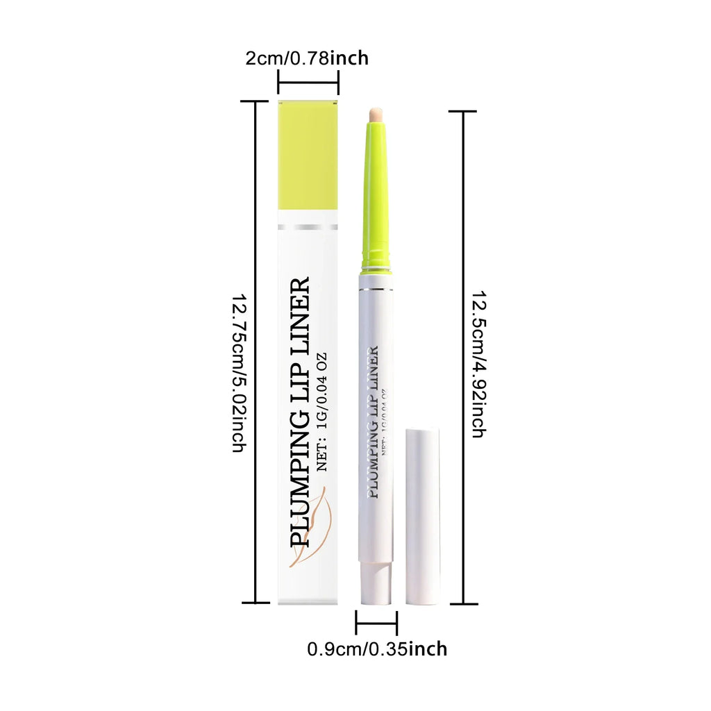 Waterproof Matte Lip Liner – Smudge-Proof, Long-Lasting Pencil Lip Liner Pencil Qme