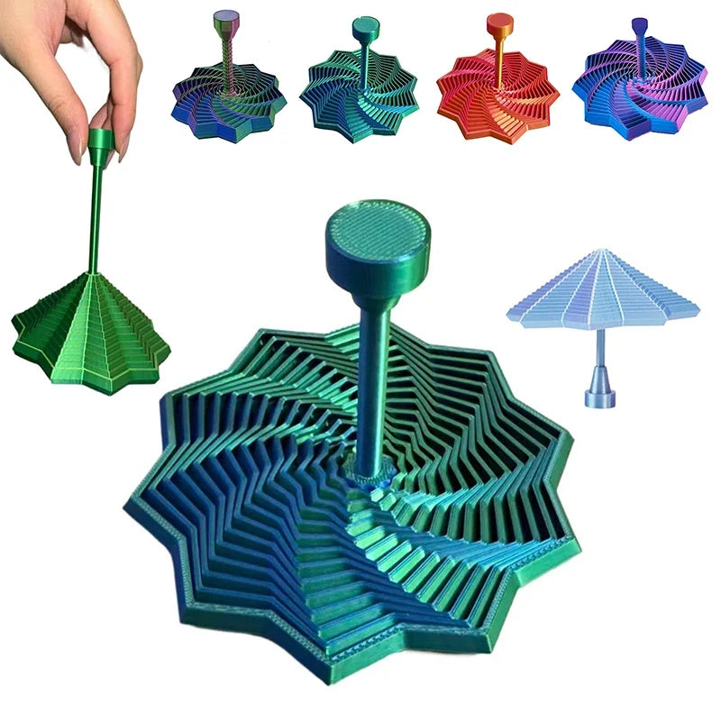 3D Printed Expandable Fractal Fidget Star Sensory Toy Fidget Sensory Toy Qme