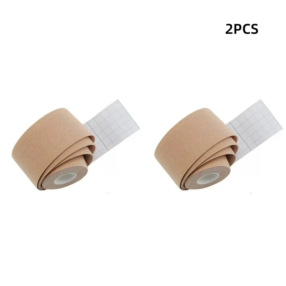 Kinesiology Sports Tape – Elastic, Waterproof, 18 Colors, 5m x 5cm Kinesiology Sports Tape Qme Skin-2pcs