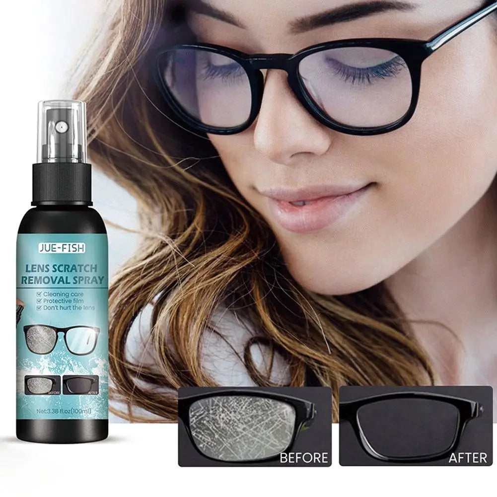 Multipurpose Eyeglass Cleaning Solution – Lens Care Spray Lens Cleaning Spray Qme