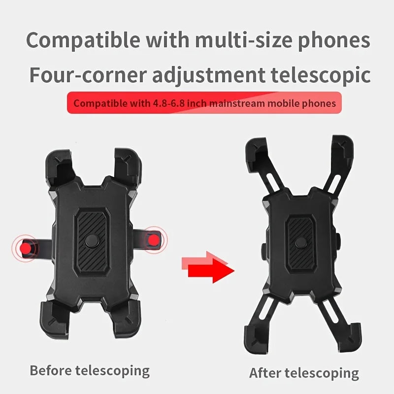 Universal Bike & Motorcycle Phone Mount | Handlebar Holder Handlebar Phone Mount Qme