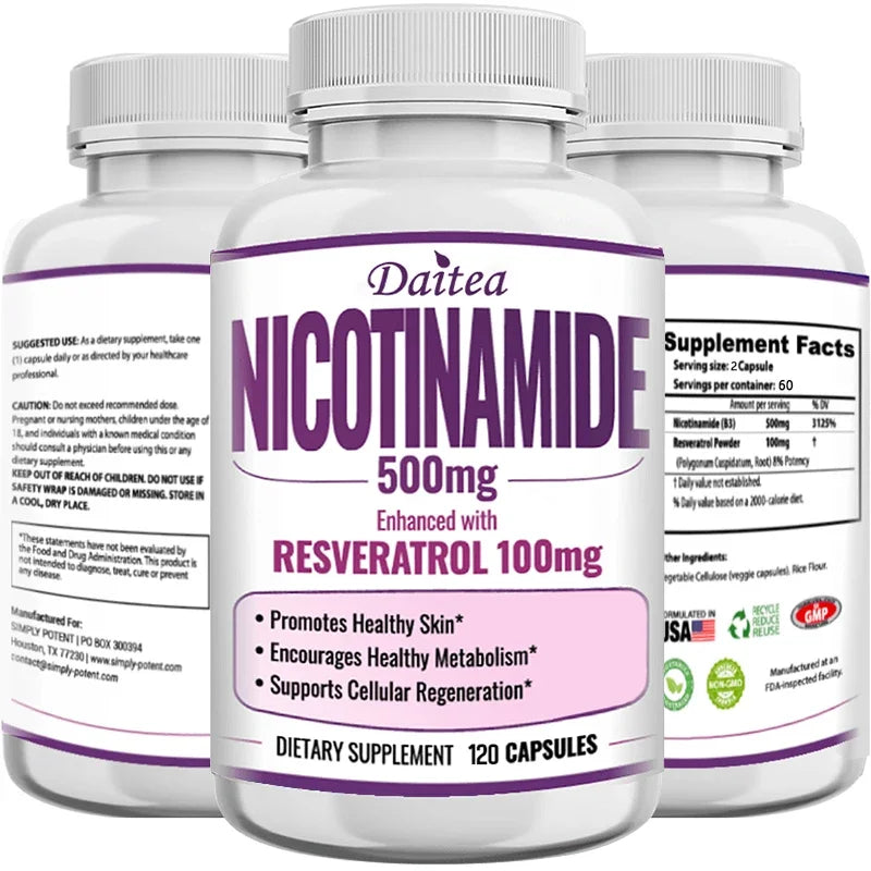 Niacinamide B3 Supplement – Skin, Metabolism & Immune Support Vitamin Supplement Qst