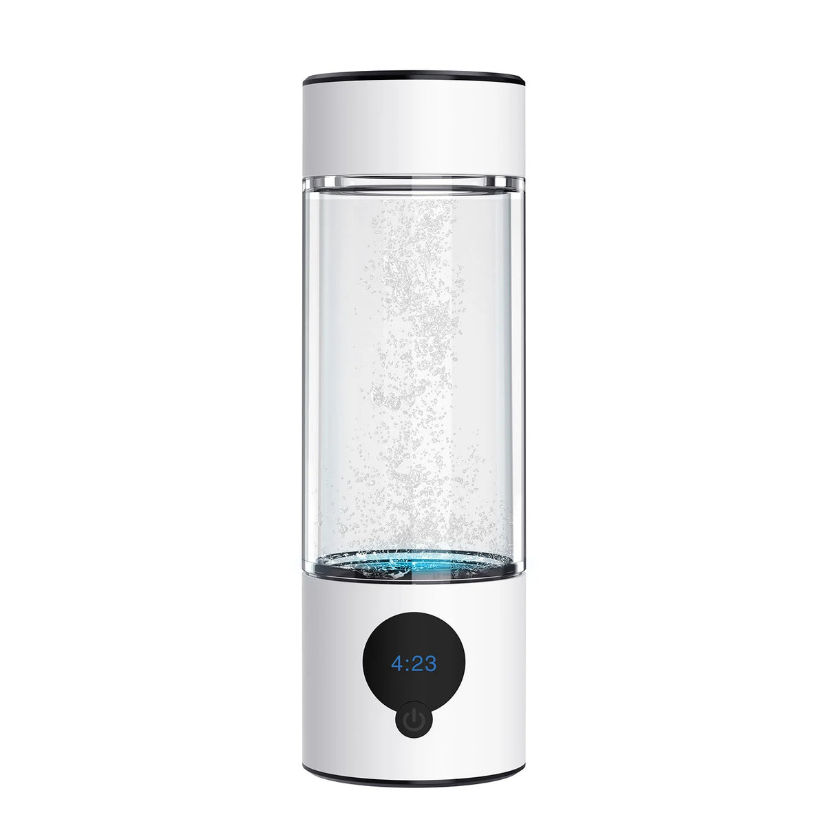 SUYZEKO Hydrogen Water Cup 6000ppb H2 Generator – 390ml Hydrogen Water Generator Qst White