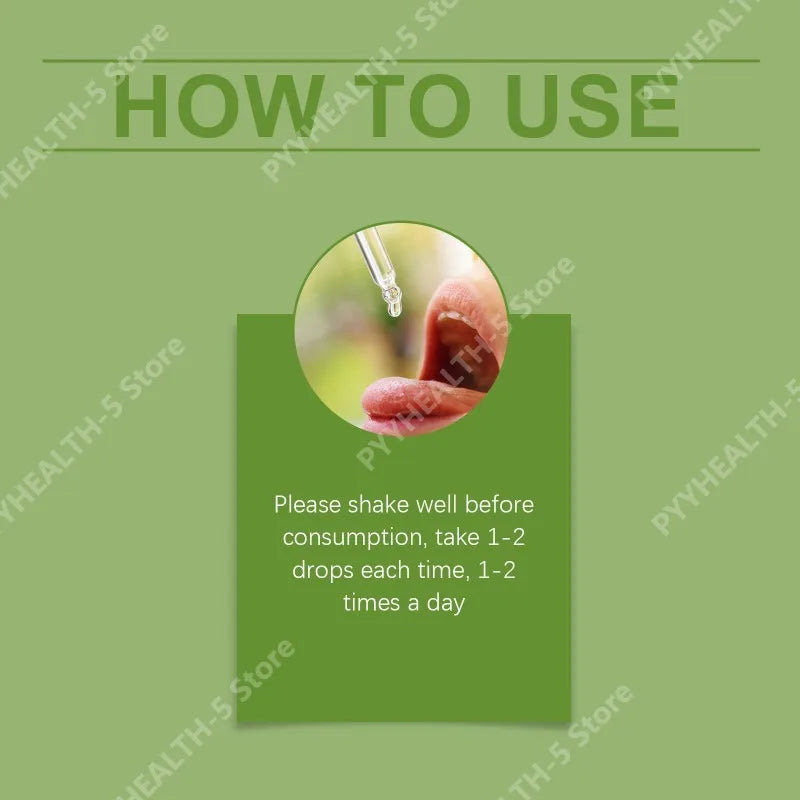 Soursop Graviola Extract Drops – 60ml Liquid Herbal Supplement Herbal Liquid Supplement Qst