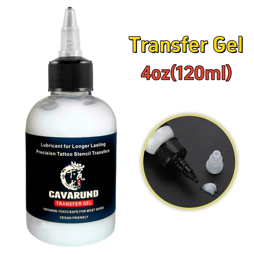 Professional Tattoo Stencil Transfer Gel – 30ml & 120ml | Qme Tattoo Transfer Gel Qme 4oz