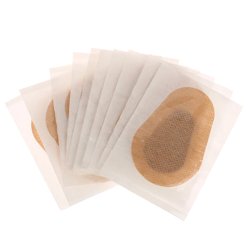10 Pcs Kids Adhesive Eye Patches – Sterile & Breathable Adhesive Eye Patch Qst Nude